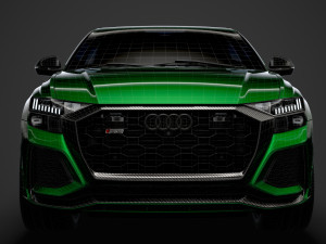 audi rs q8 2020 Modello 3D
