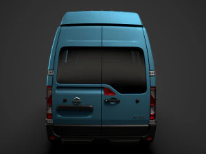 nissan nv 400 l4h3 minibus 2020 3D Model