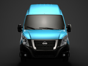 nissan nv 400 l4h3 minibus 2020 Modèle 3D