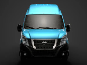 nissan nv 400 l4h3 minibus 2020 3D Model
