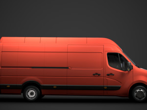 nissan nv 400 l4h3 van 2020 3D मॉडल