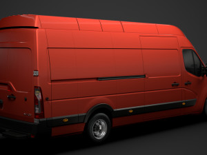 nissan nv 400 l4h3 van 2020 3D मॉडल
