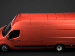 nissan nv 400 l4h3 van 2020 3D मॉडल