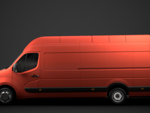 nissan nv 400 l4h3 van 2020 3D मॉडल