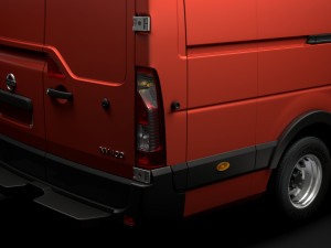 nissan nv 400 l4h3 van 2020 3D मॉडल
