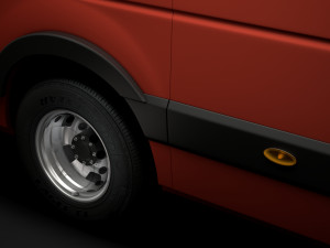 nissan nv 400 l4h3 van 2020 3D मॉडल