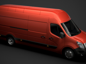 nissan nv 400 l4h3 van 2020 3D मॉडल