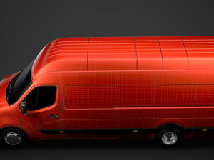 nissan nv 400 l4h3 van 2020 3D मॉडल