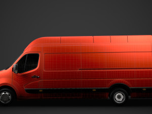 nissan nv 400 l4h3 van 2020 3D मॉडल