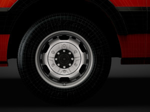 nissan nv 400 l4h3 van 2020 3D मॉडल