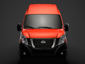nissan nv 400 l4h3 van 2020 3D मॉडल