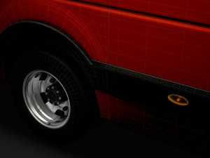 nissan nv 400 l4h3 van 2020 3D मॉडल