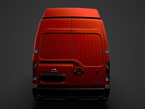 nissan nv 400 l4h3 van 2020 3D मॉडल