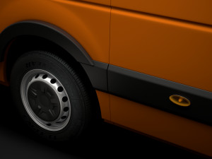 opel movano l4h3 minibus 2020 Modelo 3D