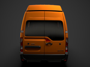opel movano l4h3 minibus 2020 Modelo 3D