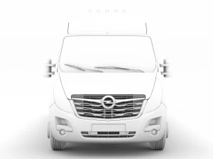 opel movano l4h3 minibus 2020 3D Model