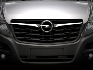 opel movano l4h3 van 2020 3D 모델