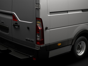 opel movano l4h3 van 2020 3D 모델