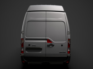 opel movano l4h3 van 2020 3D 모델