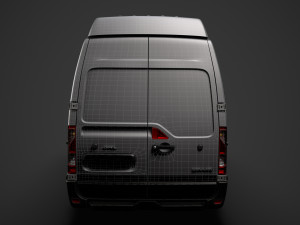 opel movano l4h3 van 2020 3D 모델