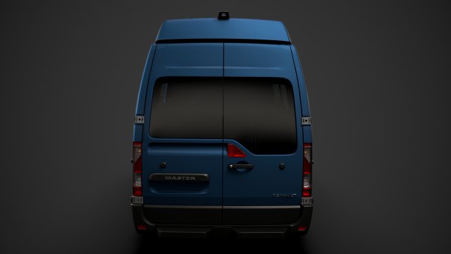 renault master l4h3 minibus 2020 Modèle 3D .c4d .max .obj .3ds .fbx .stl .blend 