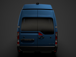 renault master l4h3 minibus 2020 3D 模型