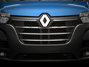 renault master l4h3 minibus 2020 3D Model