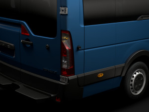 renault master l4h3 minibus 2020 Modèle 3D