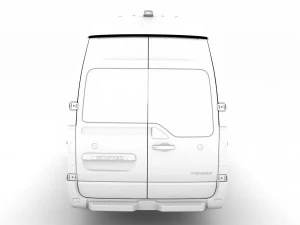 renault master l4h3 minibus 2020 3D Model