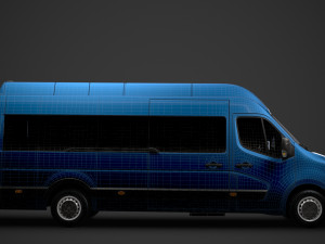 renault master l4h3 minibus 2020 Modèle 3D