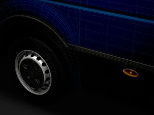 renault master l4h3 minibus 2020 3D Model