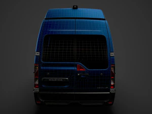 renault master l4h3 minibus 2020 3D Model
