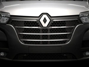renault master l4h3 van 2020 3D Model