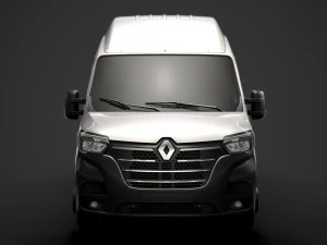 renault master l4h3 van 2020 3D Model
