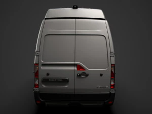 renault master l4h3 van 2020 3D Model