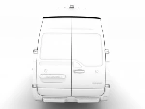 renault master l4h3 van 2020 3D Model