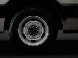 renault master l4h3 van 2020 3D Model