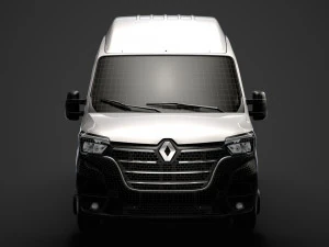 renault master l4h3 van 2020 3D Model