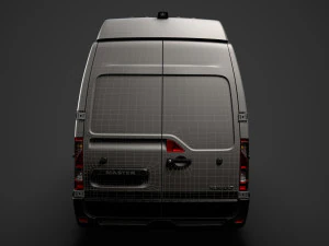 renault master l4h3 van 2020 3D Model