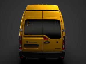 vauxhall movano l4h3 minibus 2020 Modello 3D