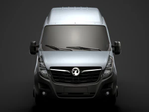 vauxhall movano l4h3 van 2020 3D Model