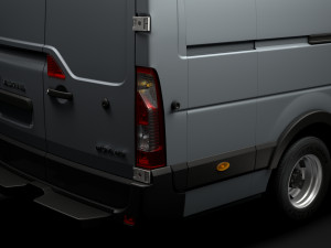 vauxhall movano l4h3 van 2020 Modelo 3D