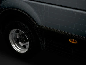 vauxhall movano l4h3 van 2020 3D Model