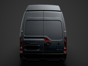 vauxhall movano l4h3 van 2020 Modelo 3D