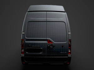 vauxhall movano l4h3 van 2020 3D Model