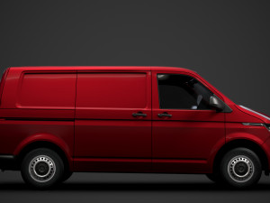 volkswagen transporter van l1h1 t61 2020 Modelo 3D