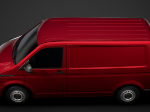 volkswagen transporter van l1h1 t61 2020 Modelo 3D