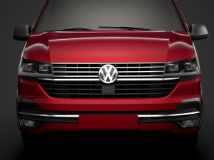 volkswagen transporter van l1h1 t61 2020 Modelo 3D