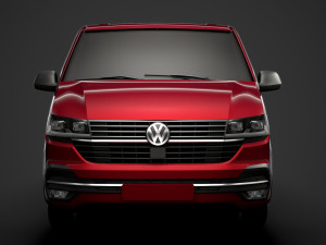 volkswagen transporter van l1h1 t61 2020 Modelo 3D