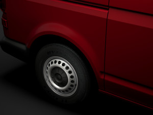 volkswagen transporter van l1h1 t61 2020 Modelo 3D